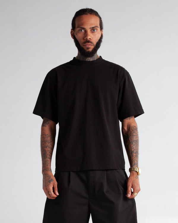 Shaka Wear - Camiseta Max Heavyweight Cropped Preta